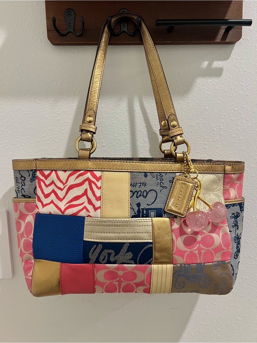 Coach pink patchwork - Gem